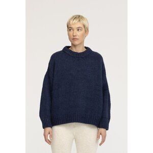 Nonna Lietta Rho jumper crewneck sweater in Submarine